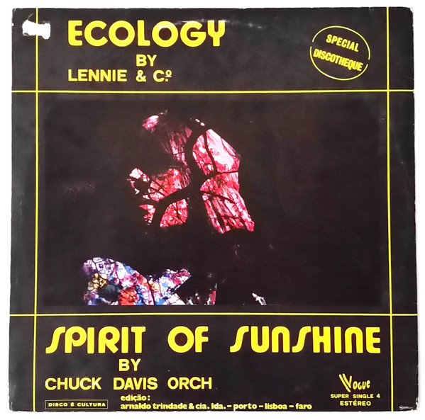 Lennie And C° / The Chuck Davis Orchestra - Ecology / Spirit Of Sunshine | Vogue (Super Single 4) - 2