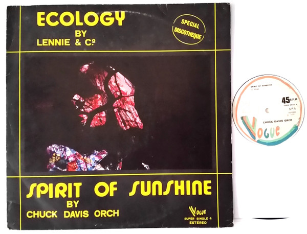 Lennie And C° / The Chuck Davis Orchestra - Ecology / Spirit Of Sunshine | Vogue (Super Single 4) - main