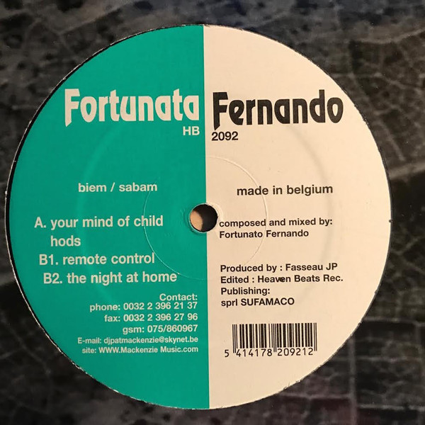 Nando Fortunato - Your Mind Of Child Hods | Heaven Beats Rec. (HB 2092) - main