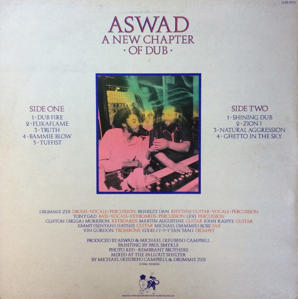 Aswad - A New Chapter Of Dub | Island Records (ILPS 9711)