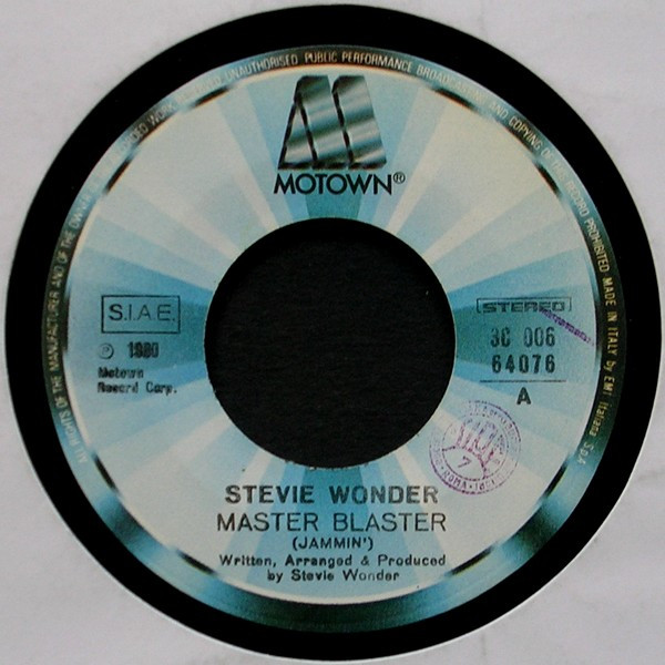 Stevie Wonder - Master Blaster (Jammin') | Motown (3C 006-64076) - 3