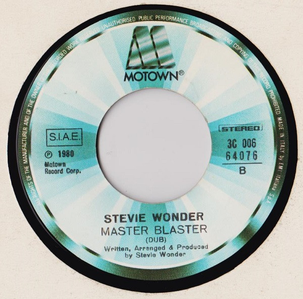 Stevie Wonder - Master Blaster (Jammin') | Motown (3C 006-64076) - 4