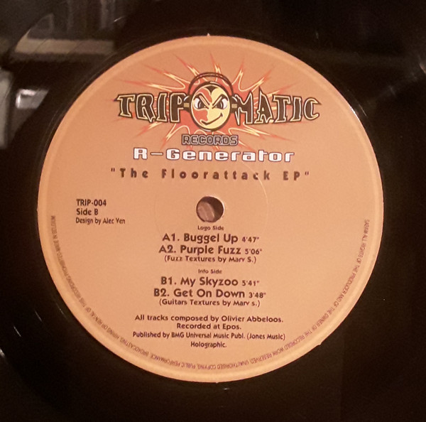 R-Generator - The Floorattack EP | Tripomatic Records (TRIP-004) - 3 R-Generator - The Floorattack EP | Tripomatic Records (TRIP-004) - 3