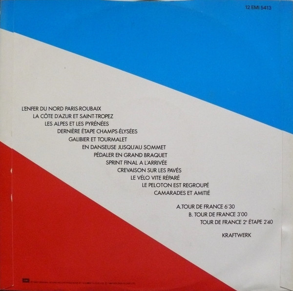 Kraftwerk - Tour De France | EMI (12EMI 5413) - 2