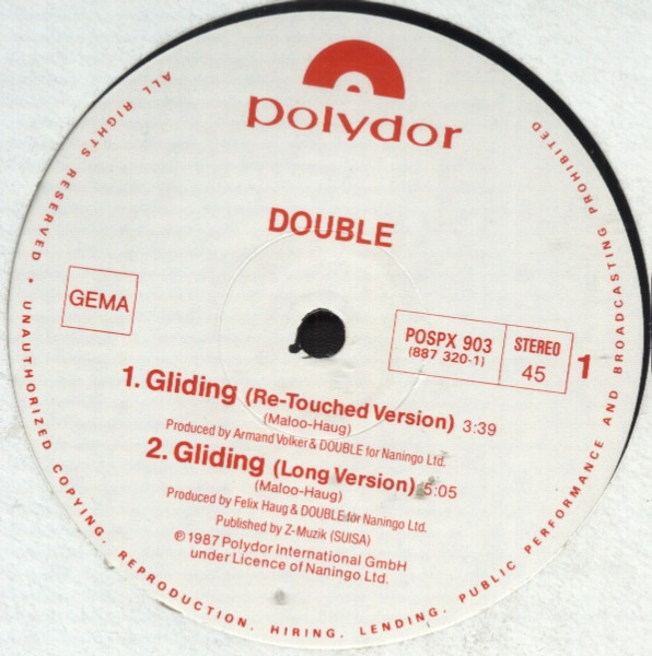 Double - Gliding | Polydor (887 320-1) - 3