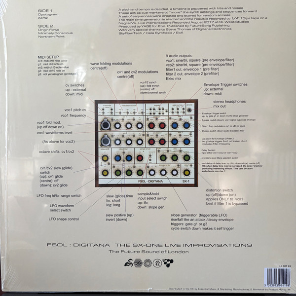The Future Sound Of London - FSOL: Digitana (The SX-One Live Improvisations) | fsoldigital.com (LP TOT 91) - 2 The Future Sound Of London - FSOL: Digitana (The SX-One Live Improvisations) | fsoldigital.com (LP TOT 91) - 2