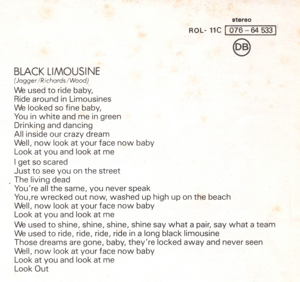 The Rolling Stones - Tattoo You | Rolling Stones Records (11C 076-64 533)