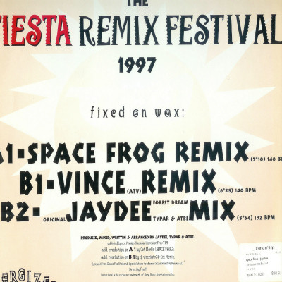 The Sunclub - Fiesta (1997 Remixes) | Energized Records (Energized 027) - 2 The Sunclub - Fiesta (1997 Remixes) | Energized Records (Energized 027) - 2