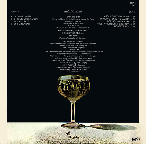 Procol Harum - Grand Hotel | Chrysalis (620715) - 2 Procol Harum - Grand Hotel | Chrysalis (620715) - 2