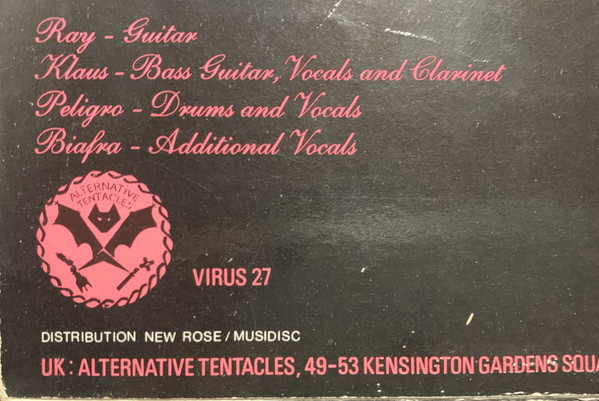 Dead Kennedys - Plastic Surgery Disasters | New Rose Records (ROSE 19) - 4