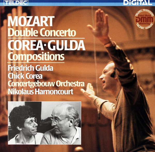 Wolfgang Amadeus Mozart , Chick Corea · Friedrich Gulda , Concertgebouworkest , Nikolaus Harnoncourt - Double Concerto / Compositions | TELDEC (6.42 961)