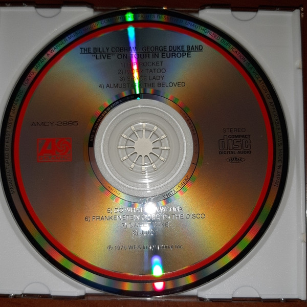 The Billy Cobham / George Duke Band - "Live" On Tour In Europe | Atlantic (AMCY-2895) - 4