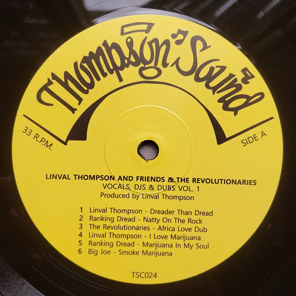 Various - Linval Thompson and Friends & The Revolutionaries Vol. 1 | Thompson Sound Cantabria (TSC-024) - 3