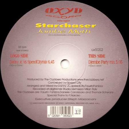 Starchaser - Jambe Myth | Oxyd Records (OX5052) - main
