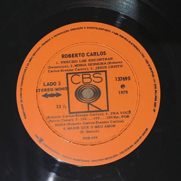 Roberto Carlos - Roberto Carlos | CBS (137695) - 3 Roberto Carlos - Roberto Carlos | CBS (137695) - 3