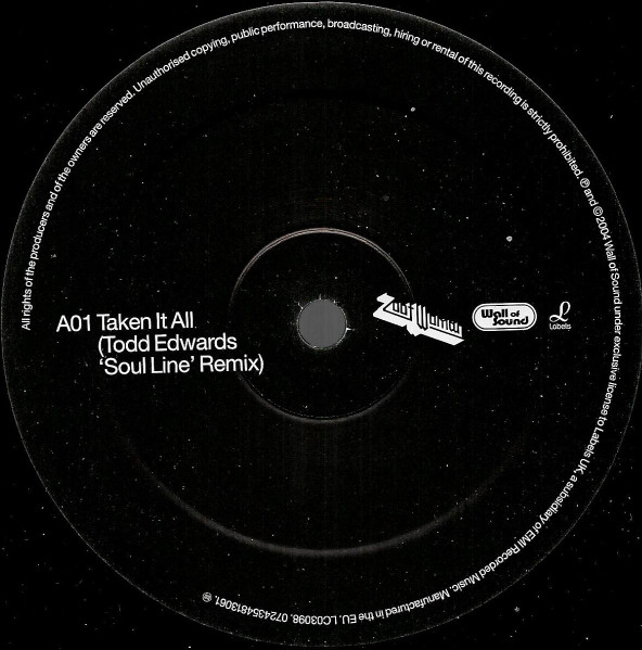 Zoot Woman - Taken It All | Labels (7243 5 48130 6 1) - 3 Zoot Woman - Taken It All | Labels (7243 5 48130 6 1) - 3