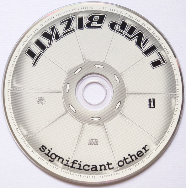 Limp Bizkit - Significant Other | Flip Records (490 788-2) - 3