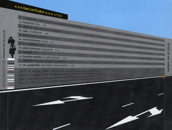 Various - MAS Confusion | !K7 Records (!k7137 cd) - 2 Various - MAS Confusion | !K7 Records (!k7137 cd) - 2