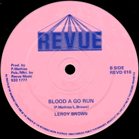 Leroy Brown - Taxi | Revue Records (REVD 010) - 2