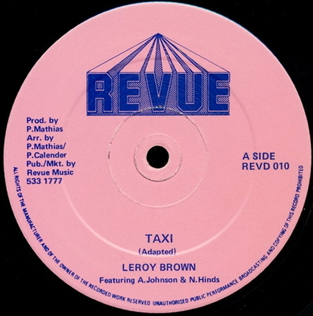 Leroy Brown - Taxi | Revue Records (REVD 010)