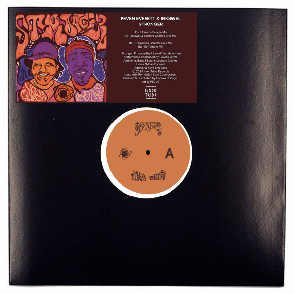 Peven Everett & Inkswel - Stronger | Cosmocities Records (CMSR020) - main Peven Everett & Inkswel - Stronger | Cosmocities Records (CMSR020) - main