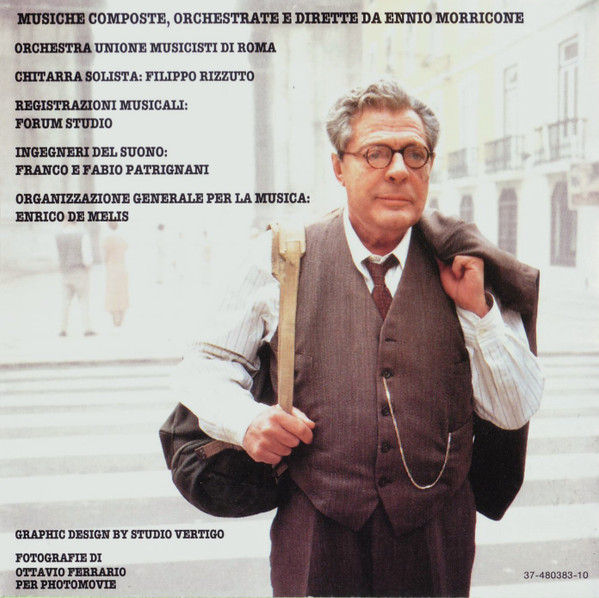 Ennio Morricone - Sostiene Pereira (Original Soundtrack) | Epic (EPC 480383 2) - 2