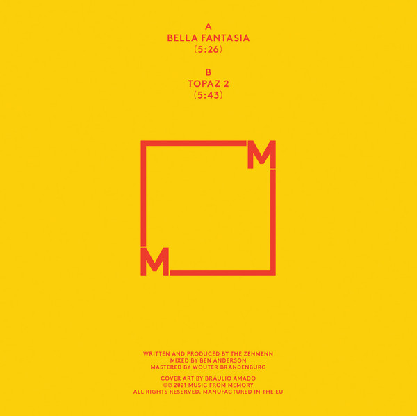 The Zenmenn - Bella Fantasia | Music From Memory (MFM057) - main