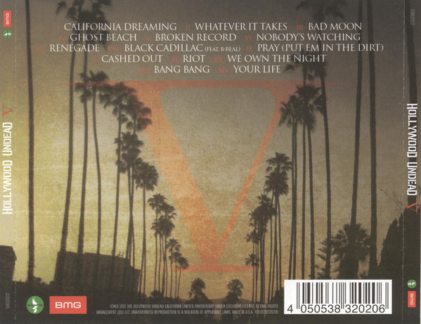Hollywood Undead - V [CD] | BMG (538320202) - 2
