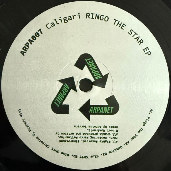 Caligari - Ringo The Star EP | Arpanet (ARPA007) - main