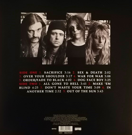 Motörhead - Sacrifice [Vinyl] | BMG (BMGCAT363LP) - 2
