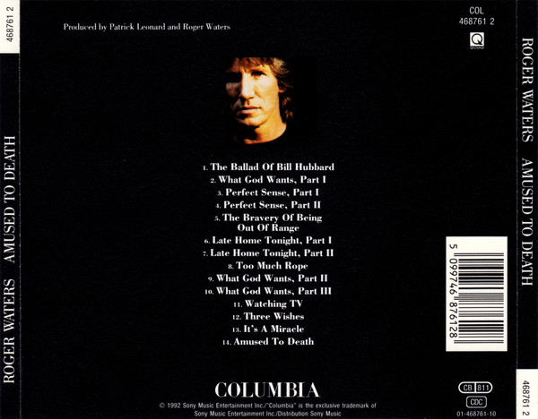 Roger Waters - Amused To Death | Columbia (468761 2) - 2 Roger Waters - Amused To Death | Columbia (468761 2) - 2