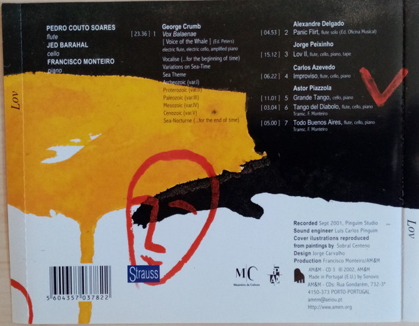 Pedro Couto Soares , Jed Barahal , Francisco Monteiro - Lov | Strauss (AM&M CD3) - 3