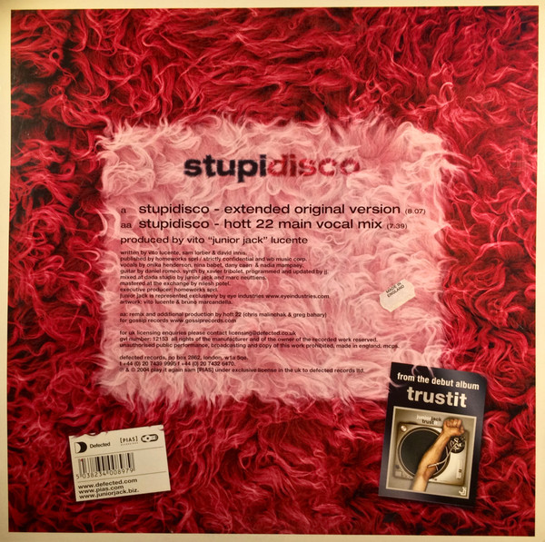 Junior Jack - Stupidisco | Defected (DFTD089) - 4