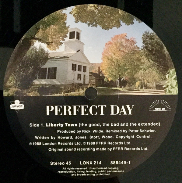Perfect Day - Liberty Town | London Records (886 449-1) - 3