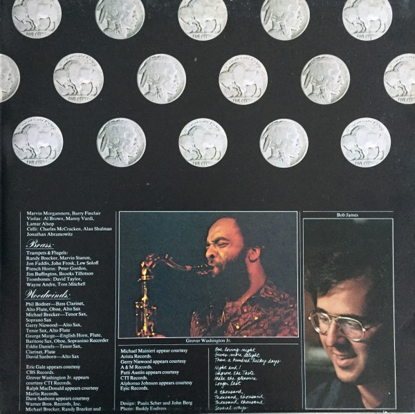 Bob James - Heads | CBS (CBS 82261) - 4