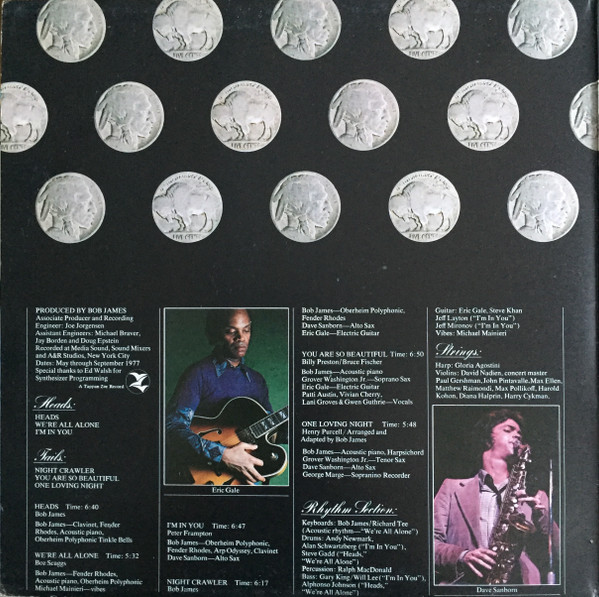 Bob James - Heads | CBS (CBS 82261) - 3