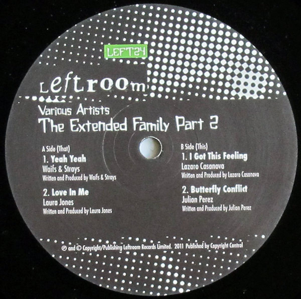 Various - The Extended Family Part 2 | Leftroom (LEFT024) - main