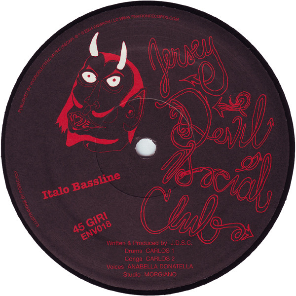 Jersey Devil Social Club - Homage At 121 BPM | Environ (ENV018) - 2
