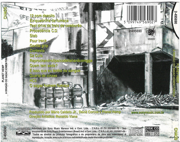 Planet Hemp - A Invasão Do Sagaz Homem Fumaça | Chaos (2-495690) - 2 Planet Hemp - A Invasão Do Sagaz Homem Fumaça | Chaos (2-495690) - 2
