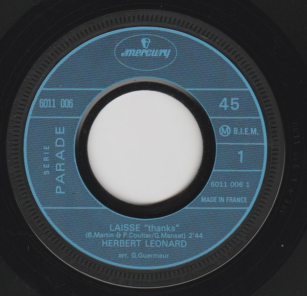Herbert Léonard - Laisse | Mercury (6011.006) - 3