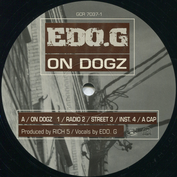Ed O.G - On Dogz | Ground Control Records (GCR 7037-1) - 3