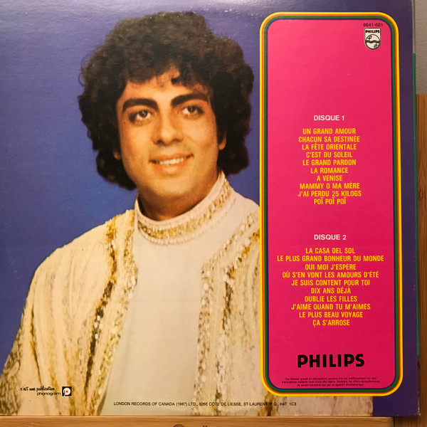 Enrico Macias - Un Grand Amour | Philips (6641-681) - 2 Enrico Macias - Un Grand Amour | Philips (6641-681) - 2