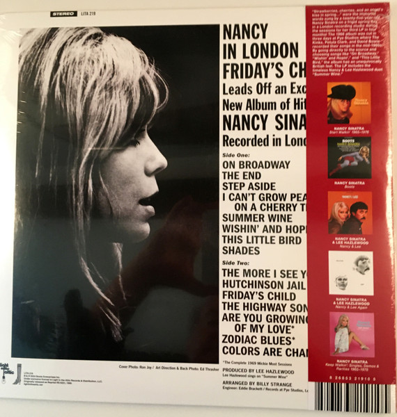 Nancy Sinatra - Nancy In London | Light In The Attic (LITA 219-1) - 2 Nancy Sinatra - Nancy In London | Light In The Attic (LITA 219-1) - 2