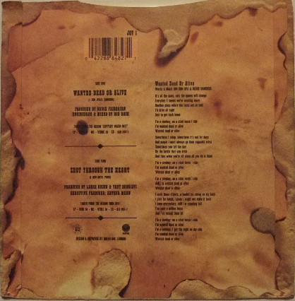 Bon Jovi - Wanted Dead Or Alive | Vertigo (JOV 1) - 2