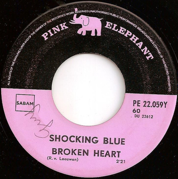 Shocking Blue - Rock In The Sea | Pink Elephant (PE 22.059-G) - 4