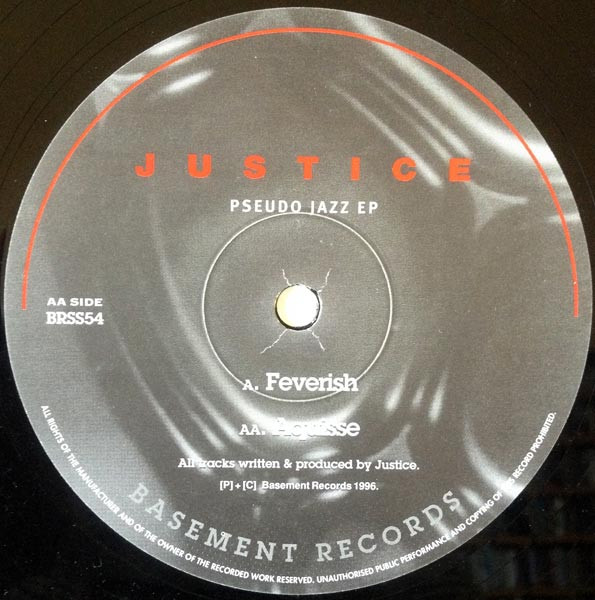 Justice - Pseudo Jazz EP | Basement Records (BRSS54) - 4