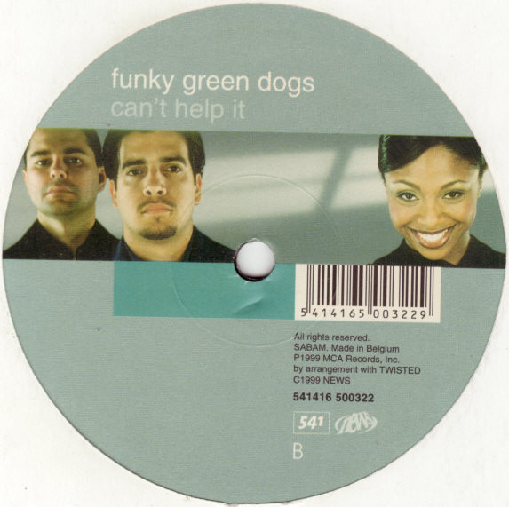 Funky Green Dogs - Can't Help It | 541 (541416 500322) - 3