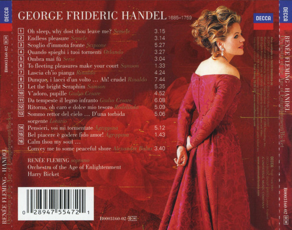 Georg Friedrich Händel , Renée Fleming - Handel | Decca (B0003160-02) - 4