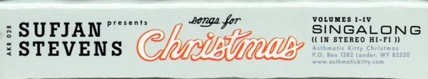 Sufjan Stevens - Songs For Christmas CD BOXSET | Asthmatic Kitty Records (AKR 028) - 2