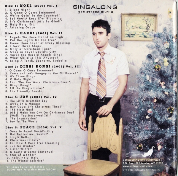 Sufjan Stevens - Songs For Christmas CD BOXSET | Asthmatic Kitty Records (AKR 028) - 3